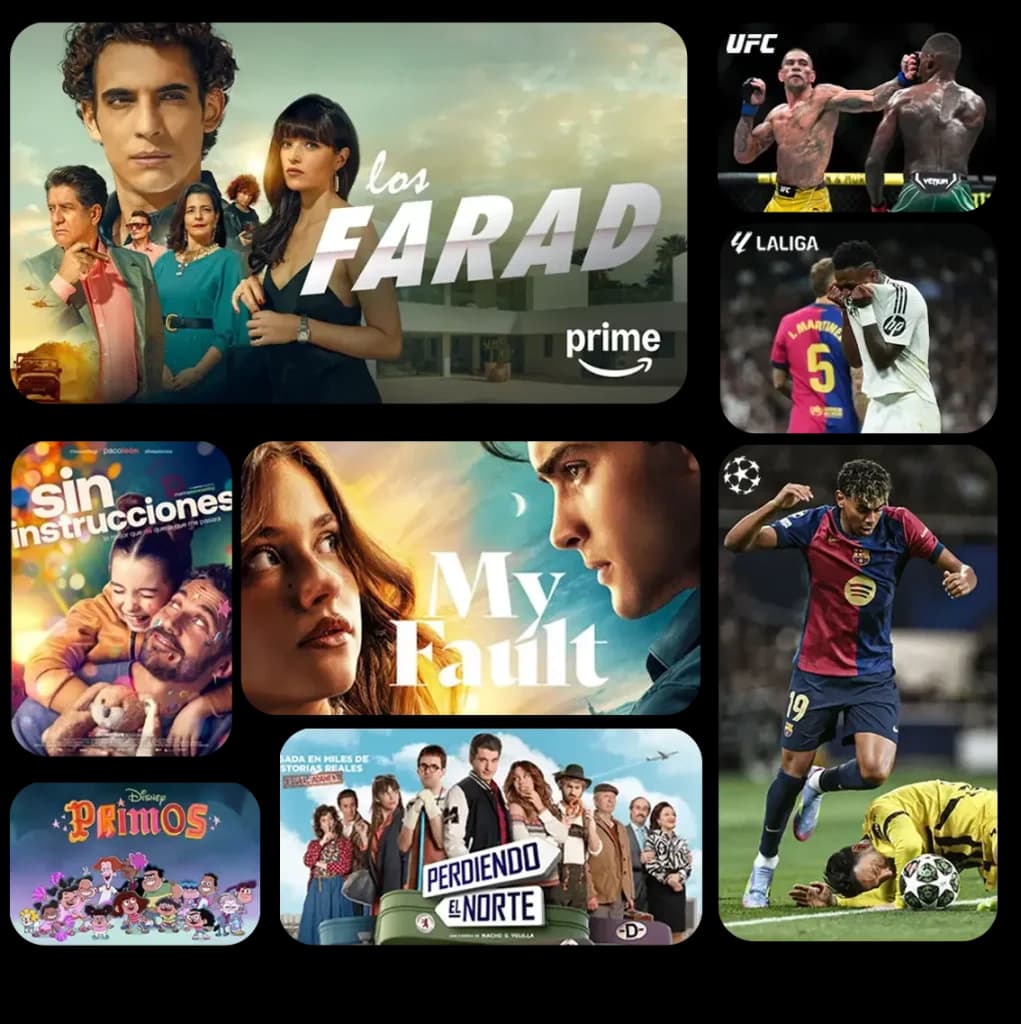 IPTV series and movies